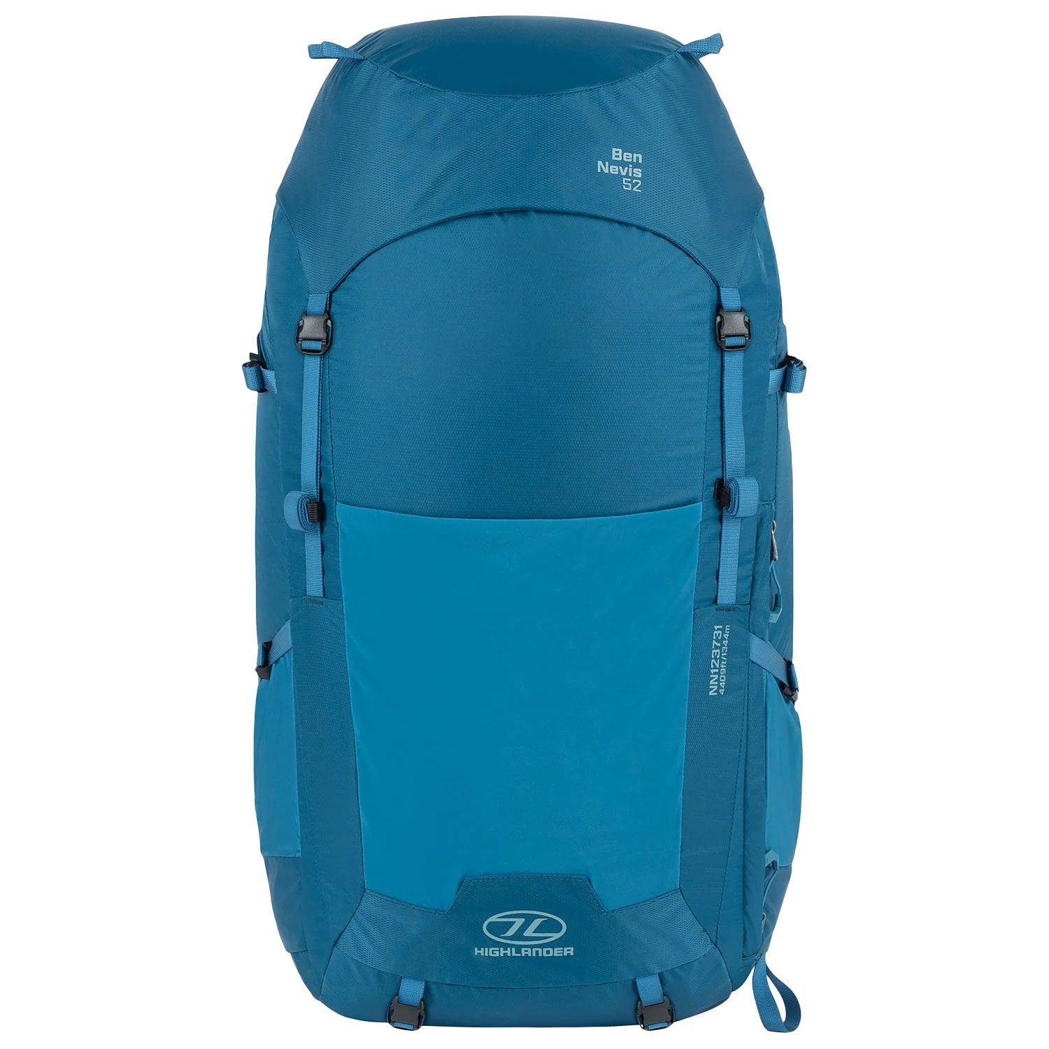 Highlander Ben Nevis 52L Men's Backpack - Petrol Blue Camping Accessories Highlander