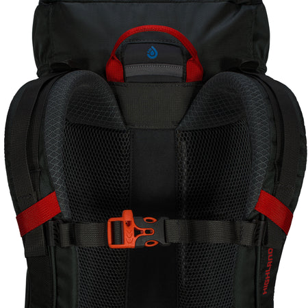 Highlander Ivar 40L Rucksack - Black Camping Accessories Highlander