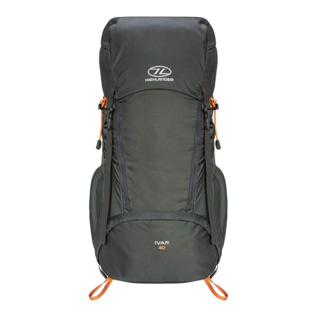 Highlander Ivar 40L Rucksack - Grey Camping Accessories Highlander
