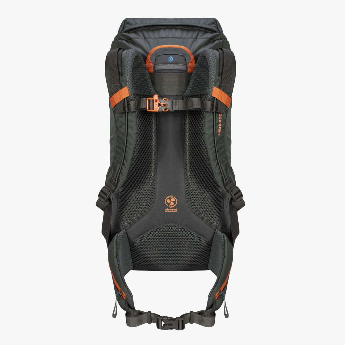 Highlander Ivar 40L Rucksack - Grey Camping Accessories Highlander