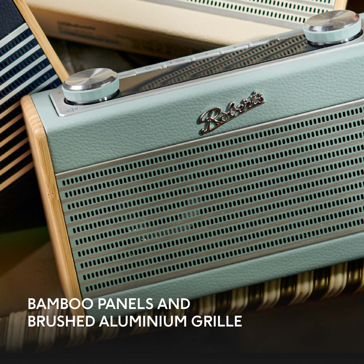 Roberts Rambler Uno DAB/DAB+/FM Bluetooth Digital Radio in Duck Egg Digital Radios Roberts