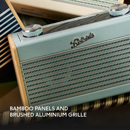 Roberts Rambler Uno DAB/DAB+/FM Bluetooth Digital Radio in Duck Egg Digital Radios Roberts