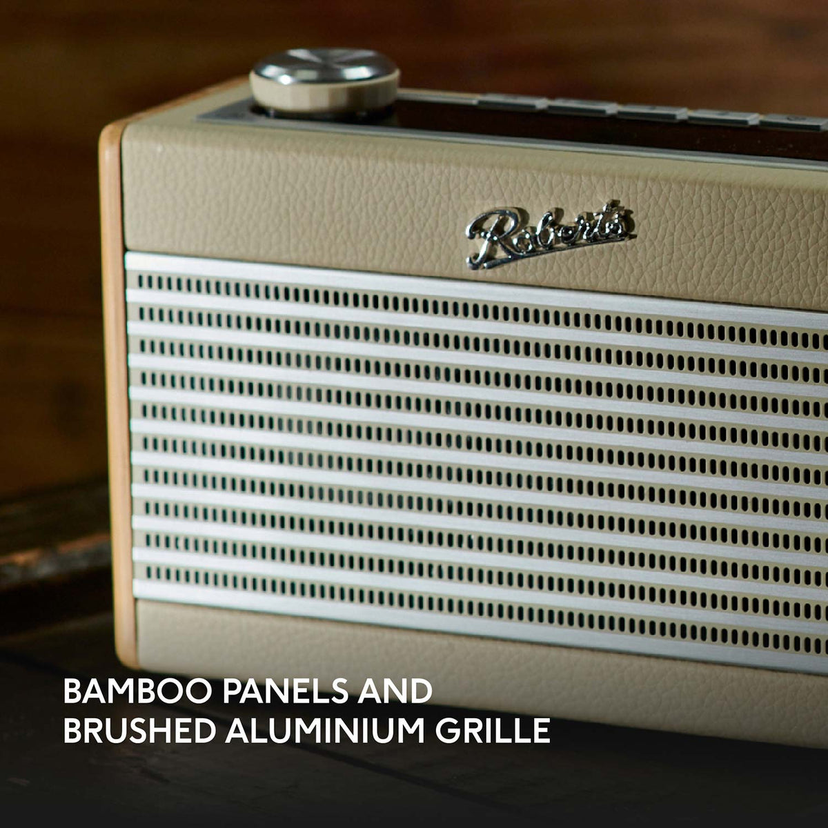 Roberts Rambler Uno DAB/DAB+/FM Bluetooth Digital Radio in Pastel Cream Digital Radios Roberts