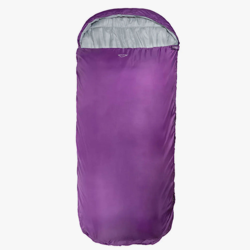 Highlander Sleephaven Sleeping Bag - Purple Sleeping Bags Highlander