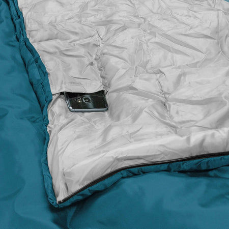 Highlander Sleephaven Sleeping Bag - Blue Sleeping Bags Highlander