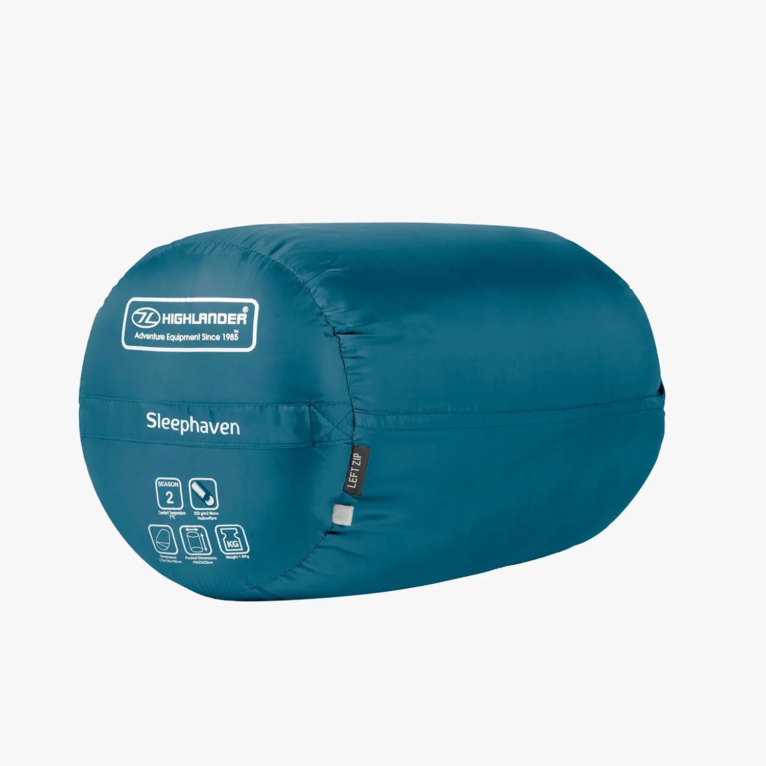 Highlander Sleephaven Sleeping Bag - Blue Sleeping Bags Highlander