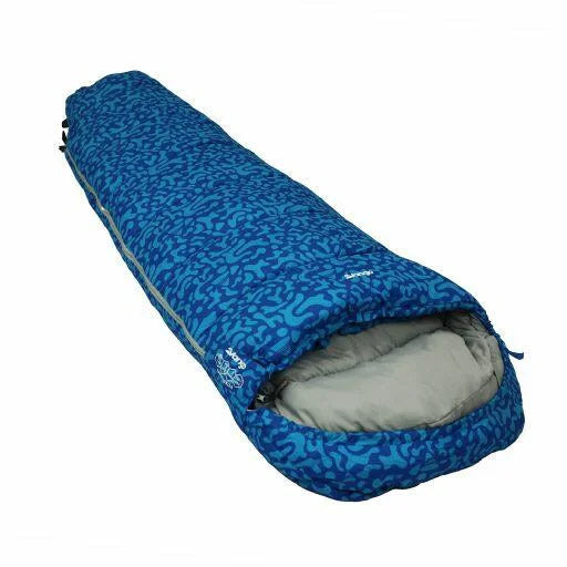 Vango Kanto Junior Kids Sleeping Bag - Atlantic Blue Sleeping Bags Vango   