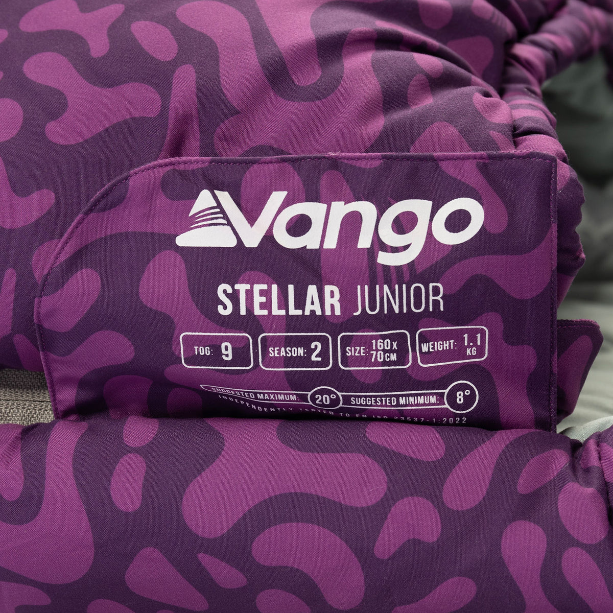 Vango Stellar Junior Kids Sleeping Bag - Byzantium Sleeping Bags Vango