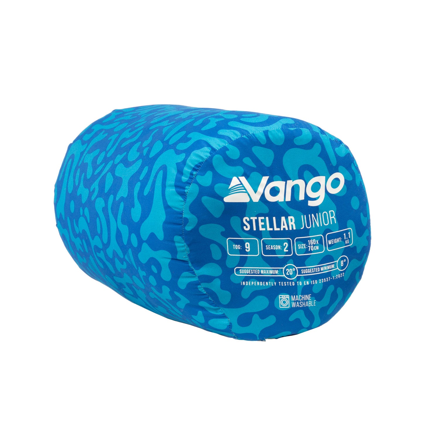 Vango Stellar Junior KIds Sleeping Bag - Atlantic Blue Sleeping Bags Vango