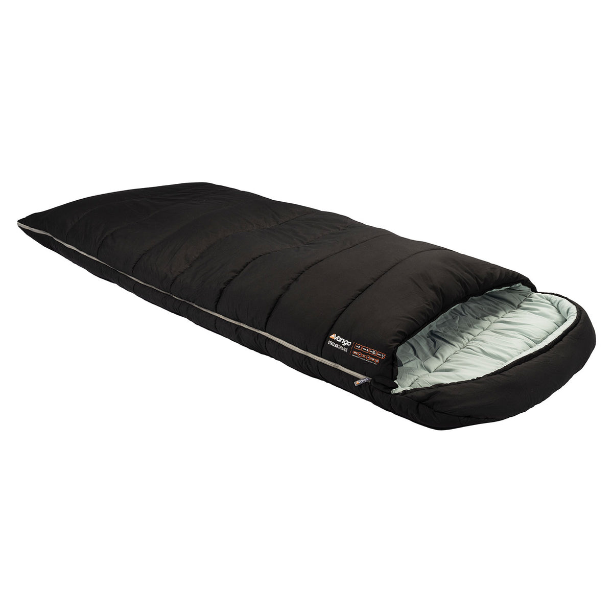 Vango Stellar Grande Sleeping Bag - Black Sleeping Bags Vango