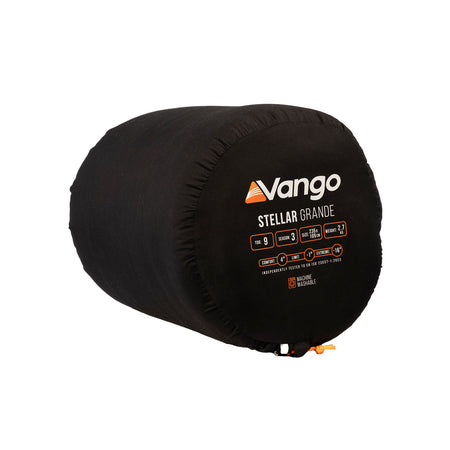 Vango Stellar Grande Sleeping Bag - Black Sleeping Bags Vango