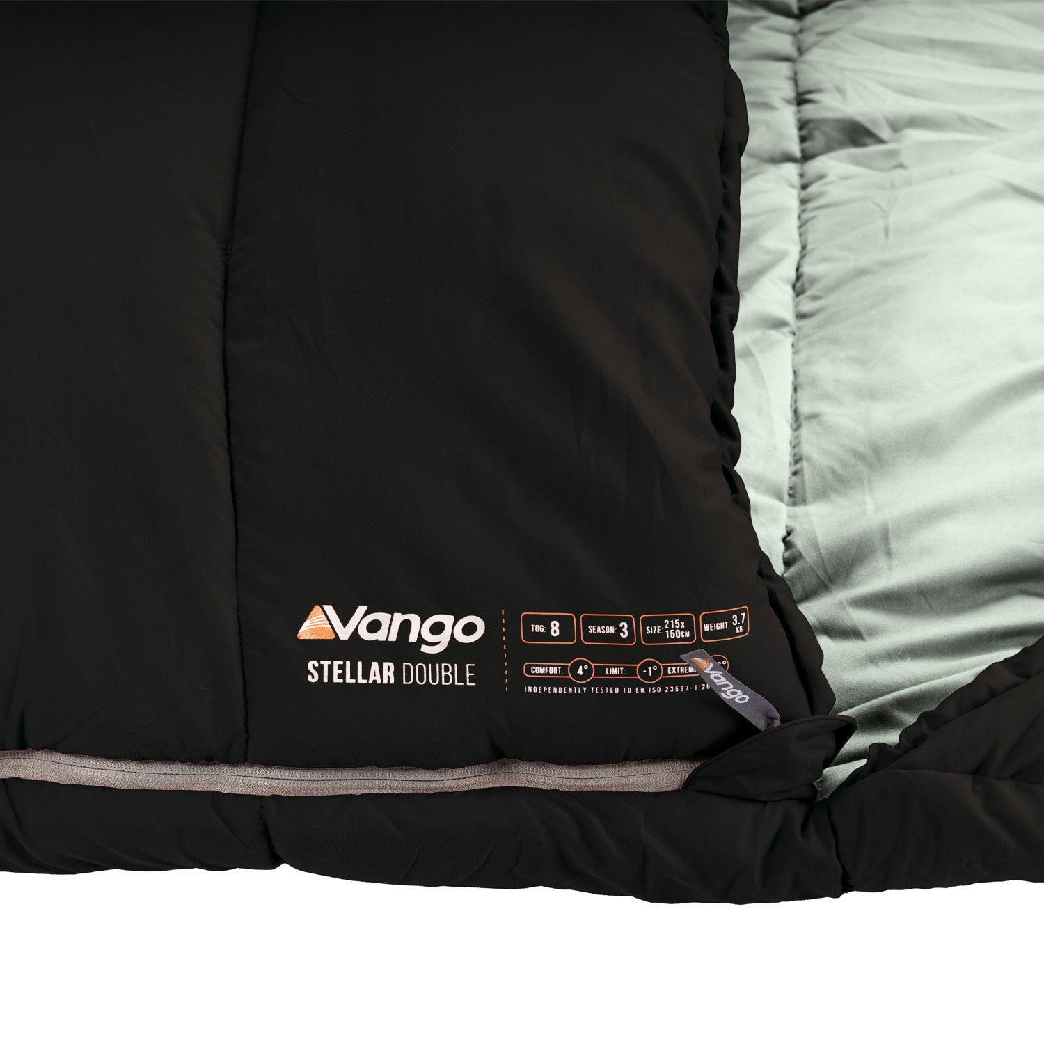 Vango Stellar Double Sleeping Bag - Black Sleeping Bags Vango