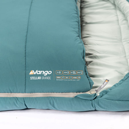 Vango Stellar Grande Sleeping Bag - Oasis Sleeping Bags Vango