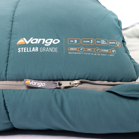 Vango Stellar Grande Sleeping Bag - Oasis Sleeping Bags Vango