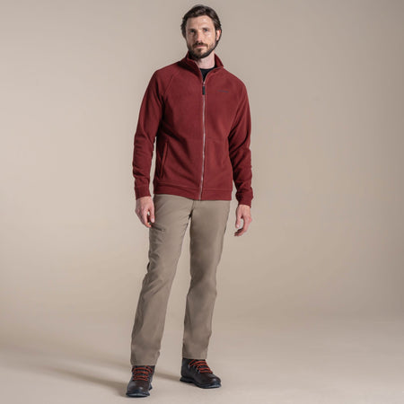 Craghoppers Men's Charlston Full Zip Fleece Jacket | Red Jasper Clothing Craghoppers