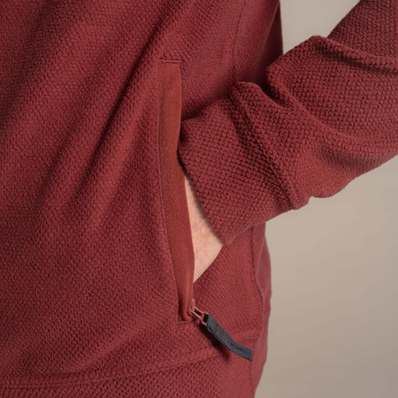 Craghoppers Men's Charlston Full Zip Fleece Jacket | Red Jasper Clothing Craghoppers