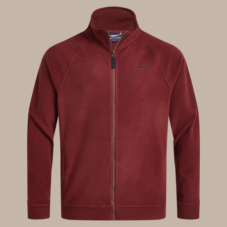 Craghoppers Men's Charlston Full Zip Fleece Jacket | Red Jasper Clothing Craghoppers