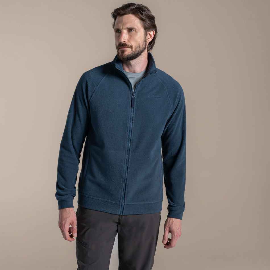 Craghoppers Men's Charlston Full Zip Fleece Jacket | Blue Stone Clothing Craghoppers