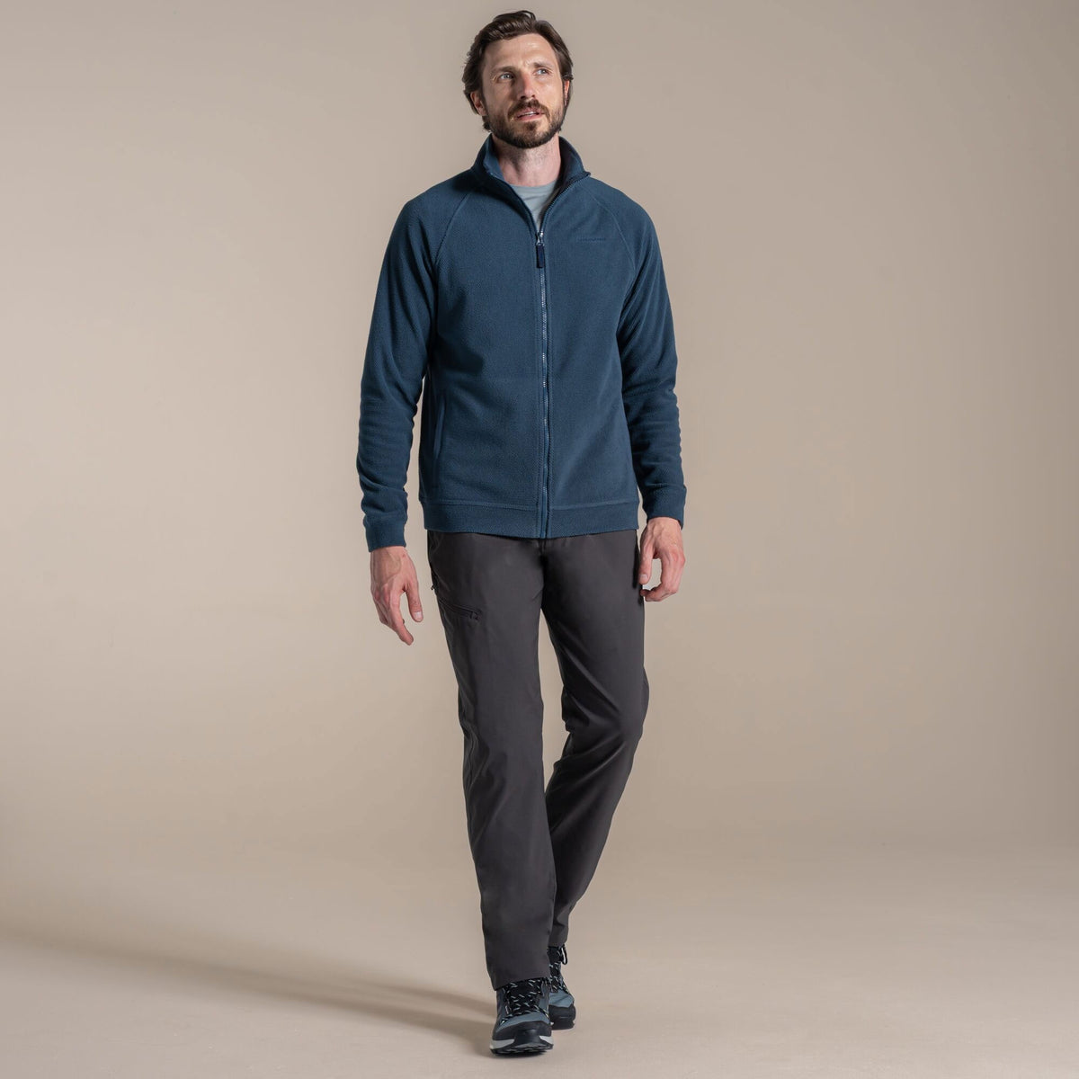 Craghoppers Men's Charlston Full Zip Fleece Jacket | Blue Stone Clothing Craghoppers