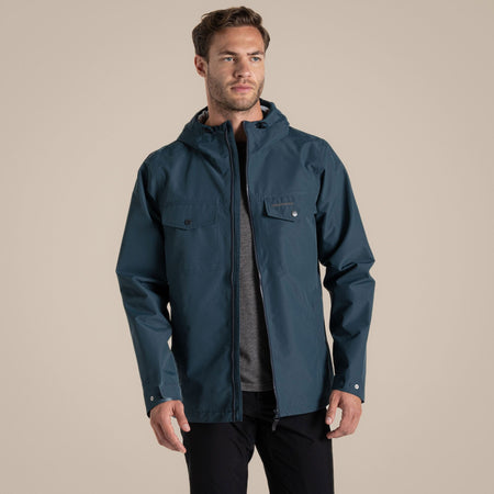 Craghoppers Mens' Harslow Waterproof Jacket | Blue Stone Clothing Craghoppers