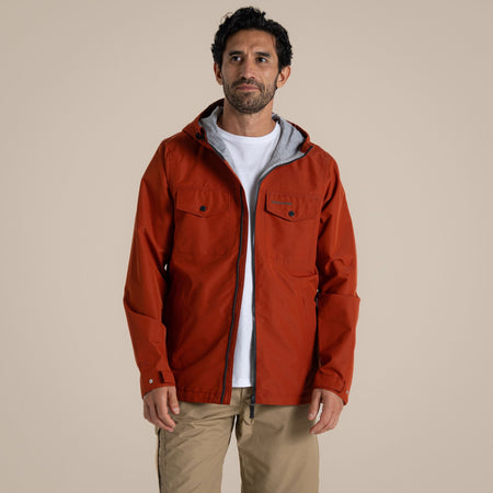 Craghoppers Mens' Harslow Waterproof Jacket | Red Beach Clothing Craghoppers