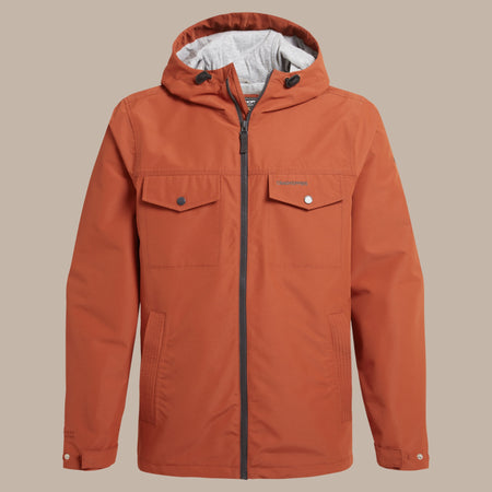 Craghoppers Mens' Harslow Waterproof Jacket | Red Beach Clothing Craghoppers