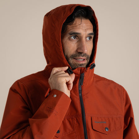 Craghoppers Mens' Harslow Waterproof Jacket | Red Beach Clothing Craghoppers