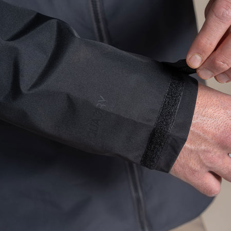 Craghoppers Men's Osuna Waterproof Jacket | Black / Dark Iron Clothing Craghoppers
