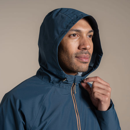 Craghoppers Men's Osuna Waterproof Jacket | Blue Stone / Boulder Clothing Craghoppers