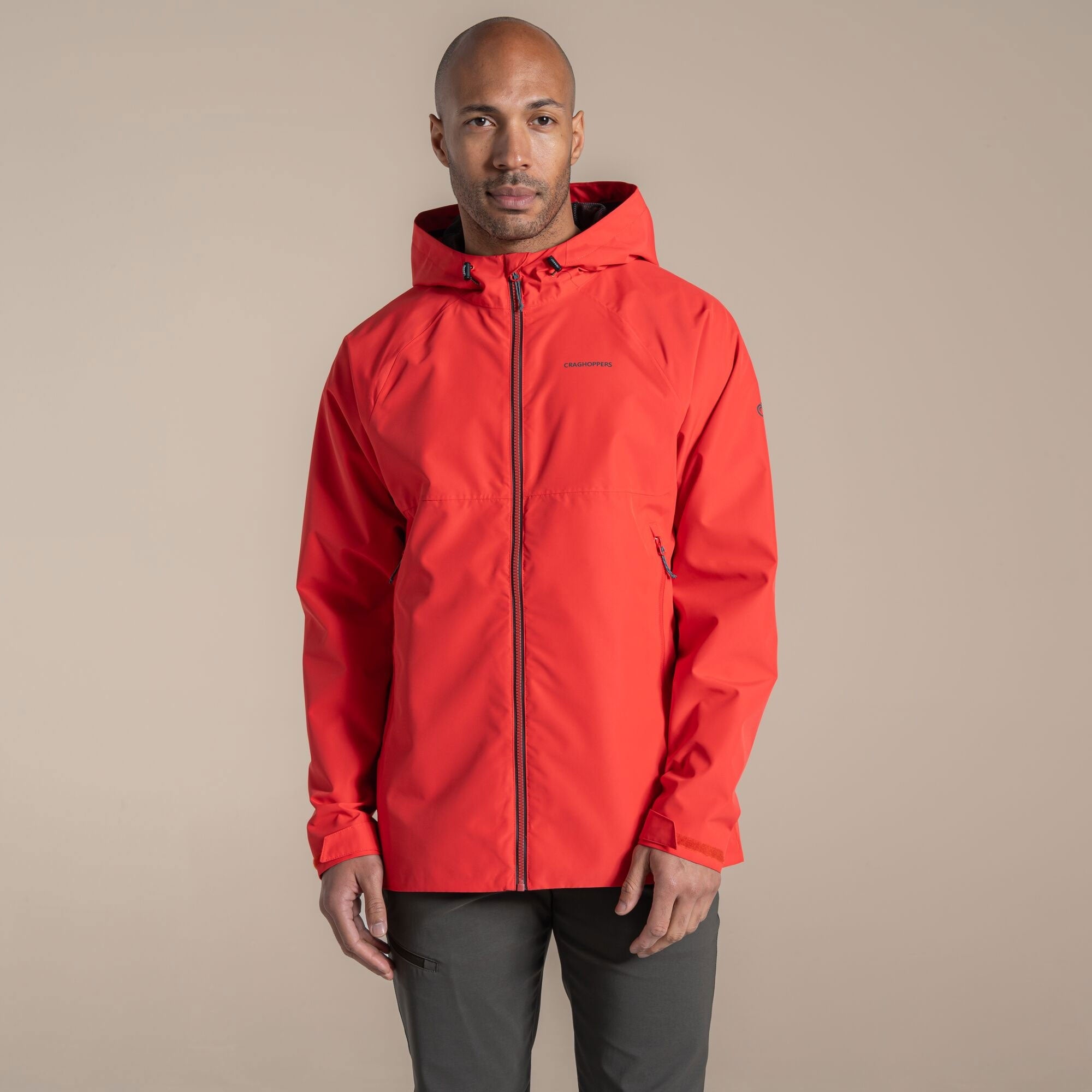 Craghoppers Men's Osuna Waterproof Jacket | Dawn Red Clothing Craghoppers