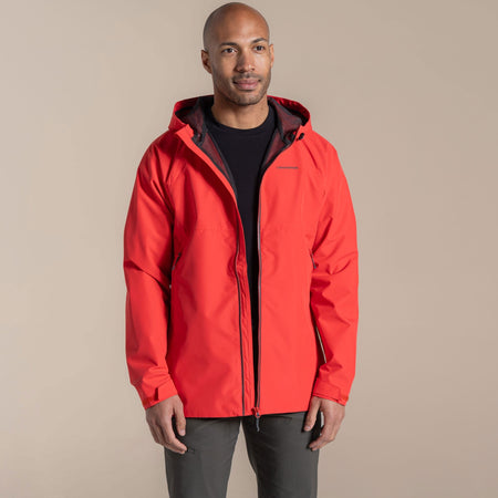 Craghoppers Men's Osuna Waterproof Jacket | Dawn Red Clothing Craghoppers
