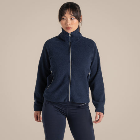 Craghoppers Women's Raya Full Zip Fleece | Blue Navy Clothing Craghoppers