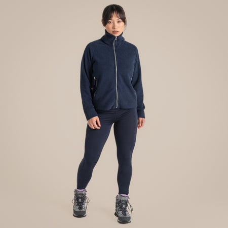 Craghoppers Women's Raya Full Zip Fleece | Blue Navy Clothing Craghoppers
