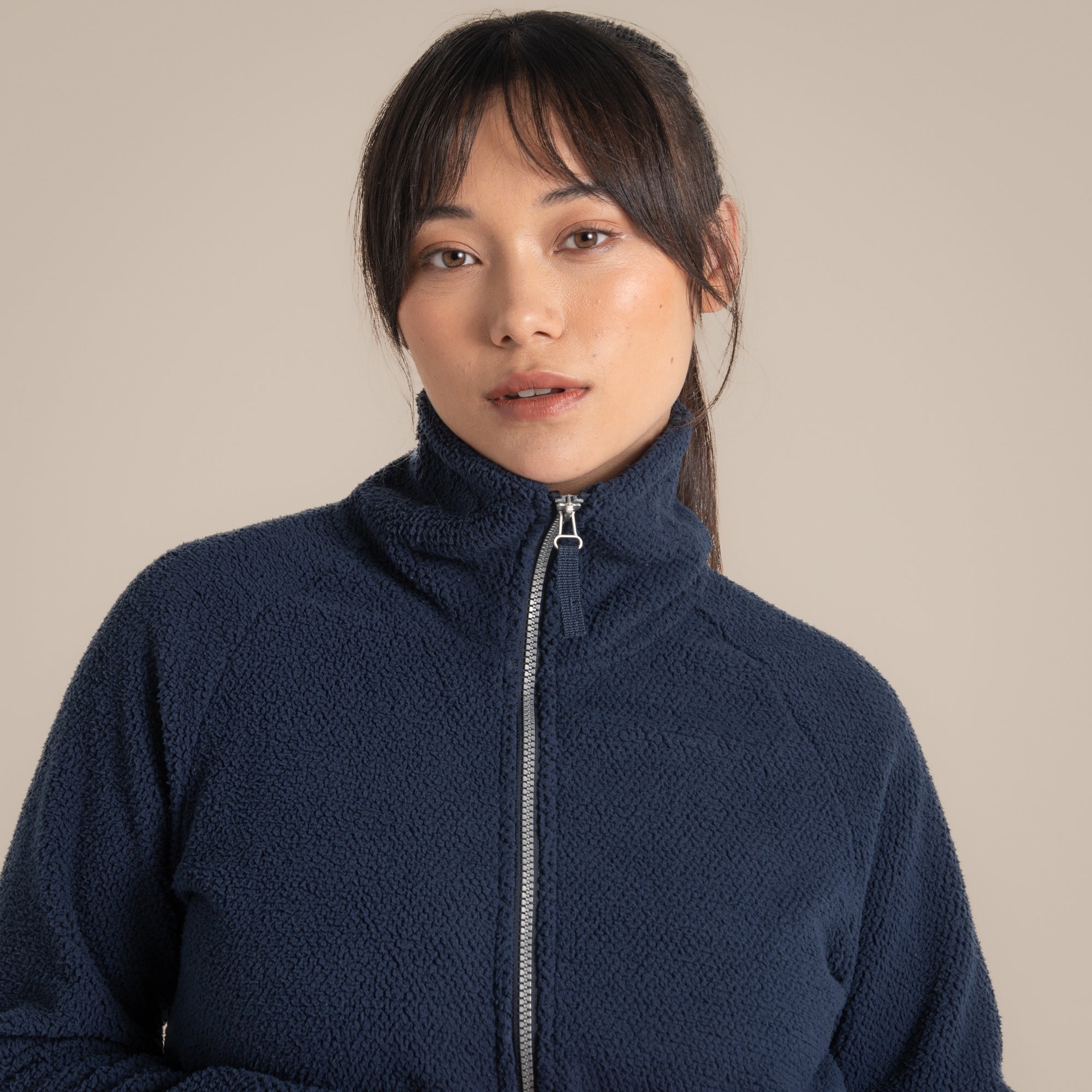 Craghoppers Women's Raya Full Zip Fleece | Blue Navy Clothing Craghoppers