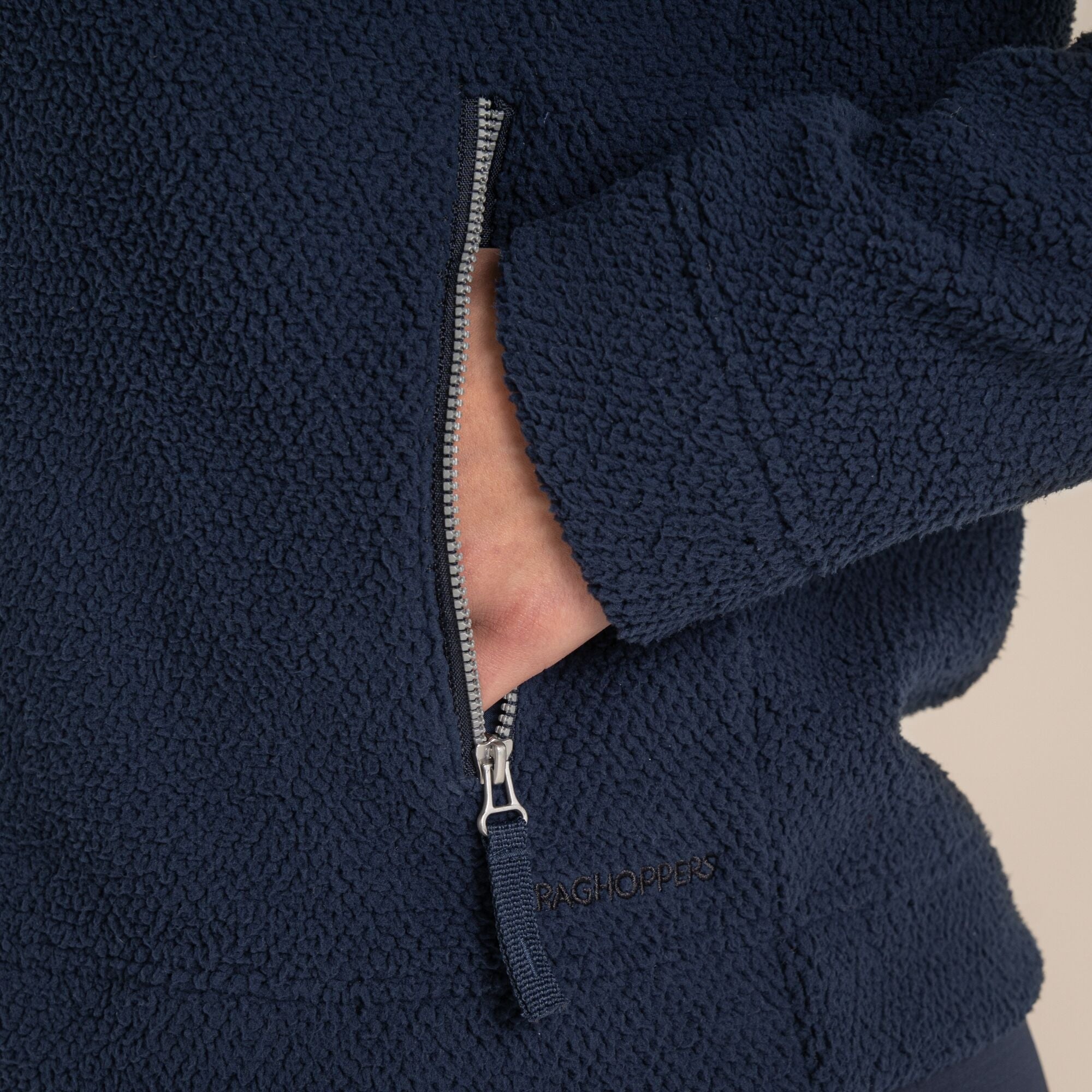 Craghoppers Women's Raya Full Zip Fleece | Blue Navy Clothing Craghoppers
