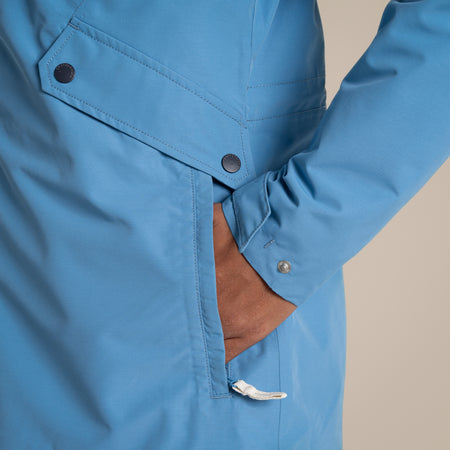 Craghoppers Women's Ortega Waterproof Jacket | Seaside Blue Clothing Craghoppers