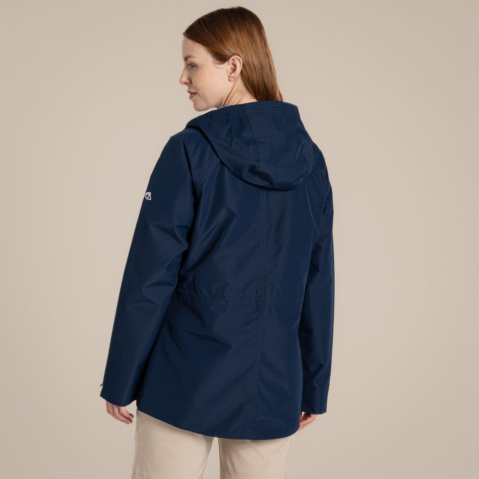 Craghoppers Women's Ortega Waterproof Jacket | Blue Navy Clothing Craghoppers