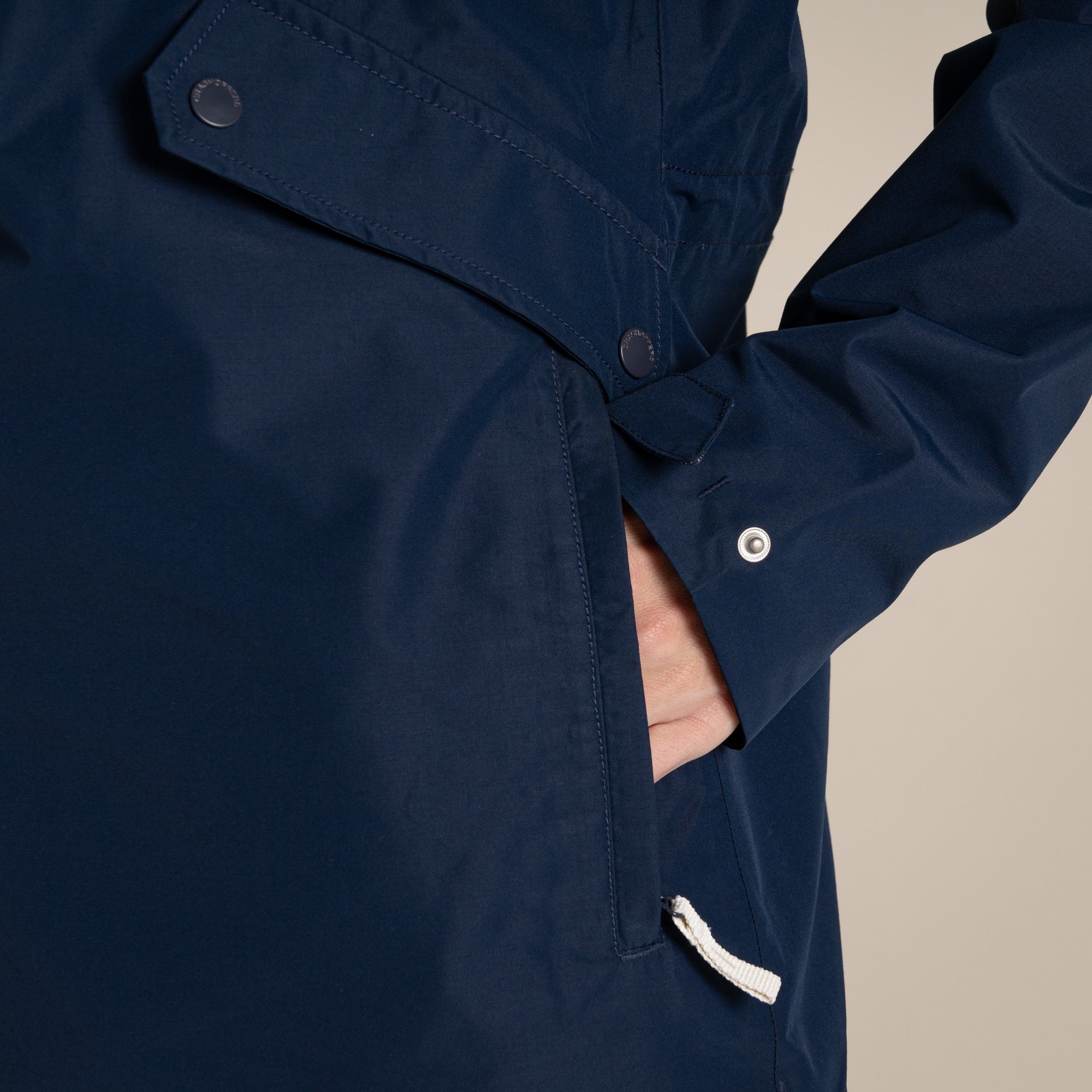 Craghoppers Women's Ortega Waterproof Jacket | Blue Navy Clothing Craghoppers