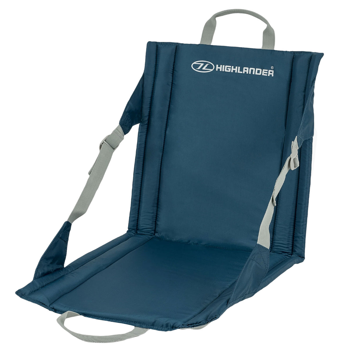 Highlander Folding Outdoor Seat - Blue Camping Accessories Highlander