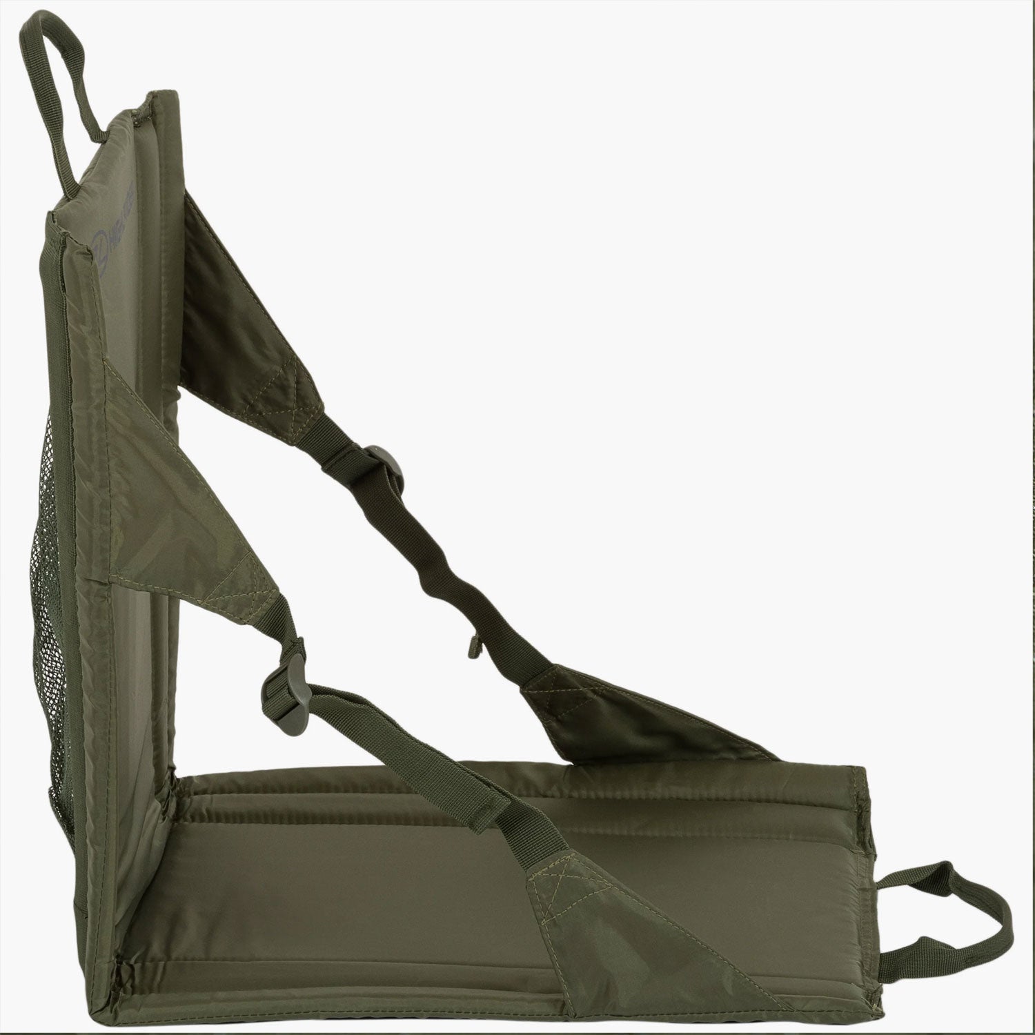 Highlander Folding Outdoor Seat - Olive Green Camping Accessories Highlander