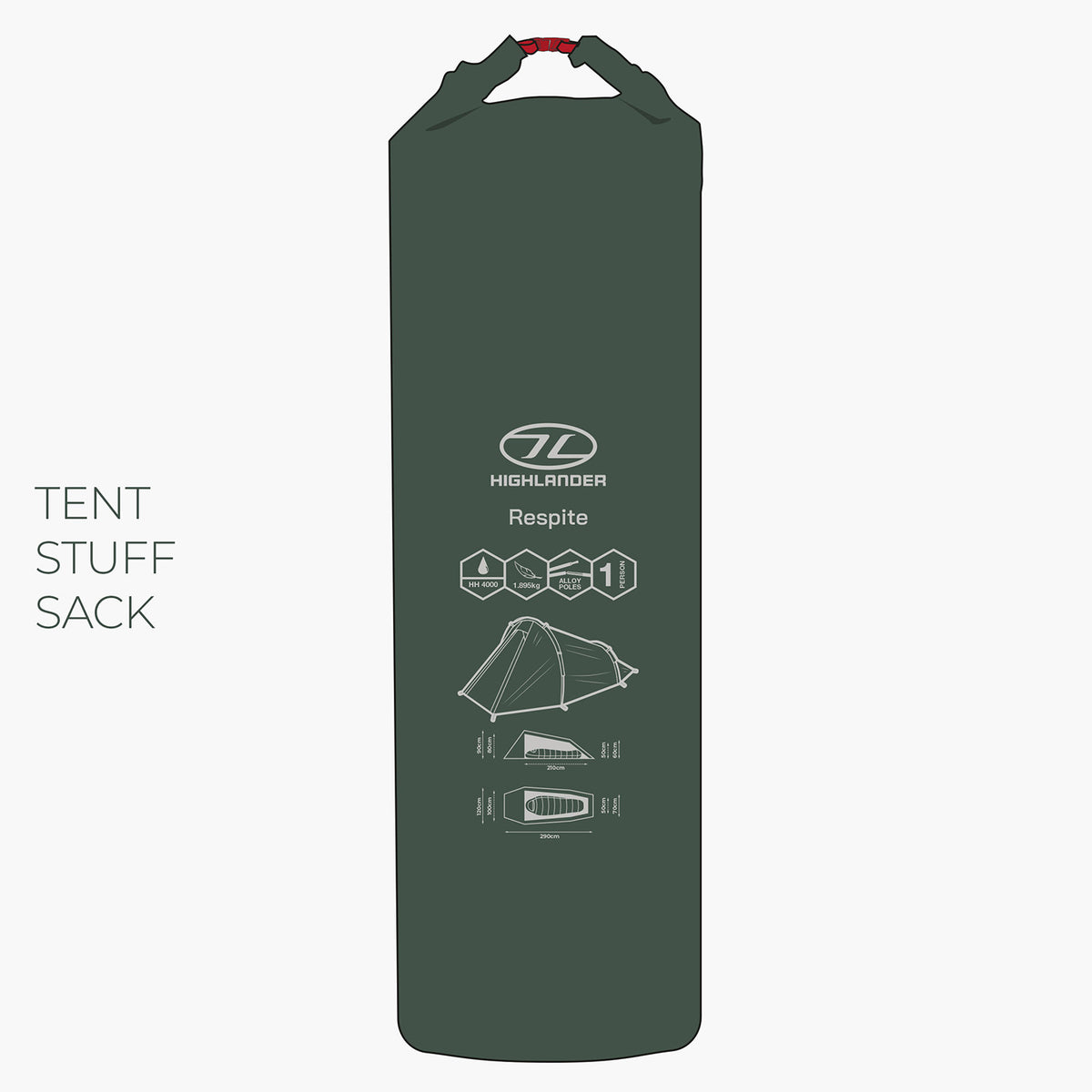 Highlander Respite 1-Person Tent Tents Highlander