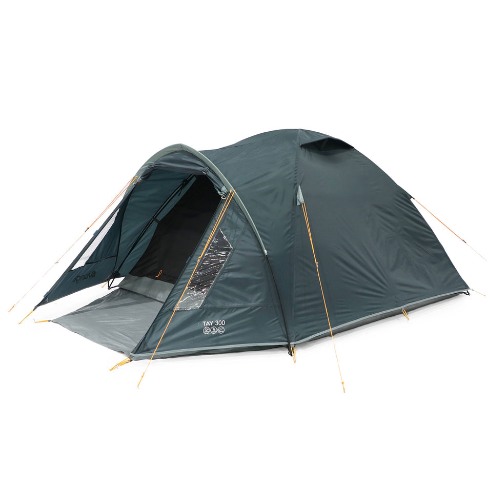 Vango Tay 300 3-Person Tent - Deep Blue Tents Vango