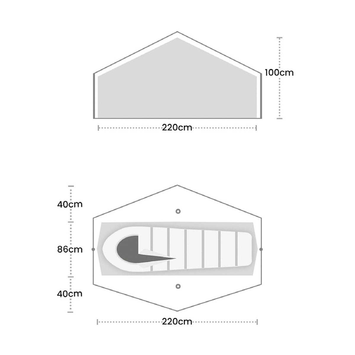 Terra Nova iO 1 Trekking Pole Tent, 1-Person Tents Terra Nova