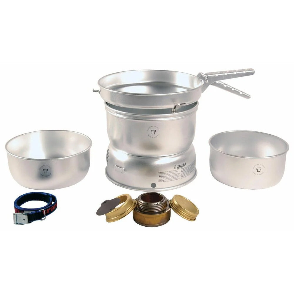Trangia 27-1 Stove Alloy Pans with Spirit Burner Camping Accessories Trangia