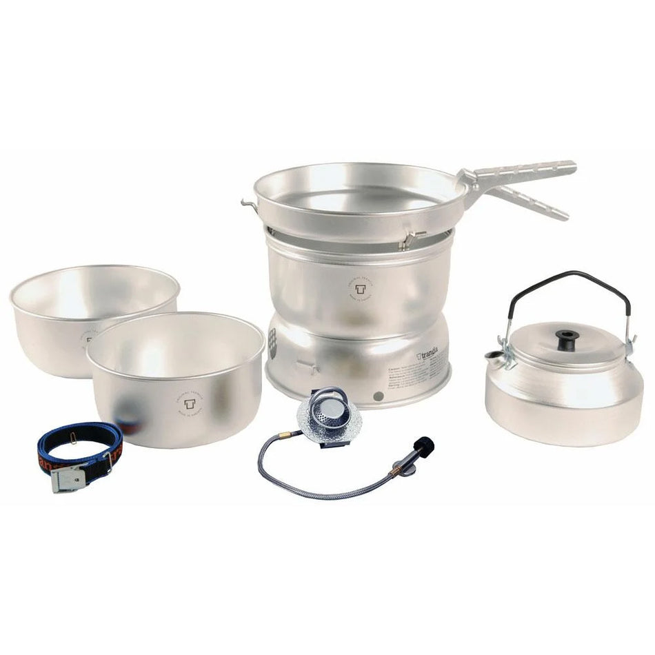 Trangia 25-2 GB Stove Alloy Pans with Kettle & Gas Burner