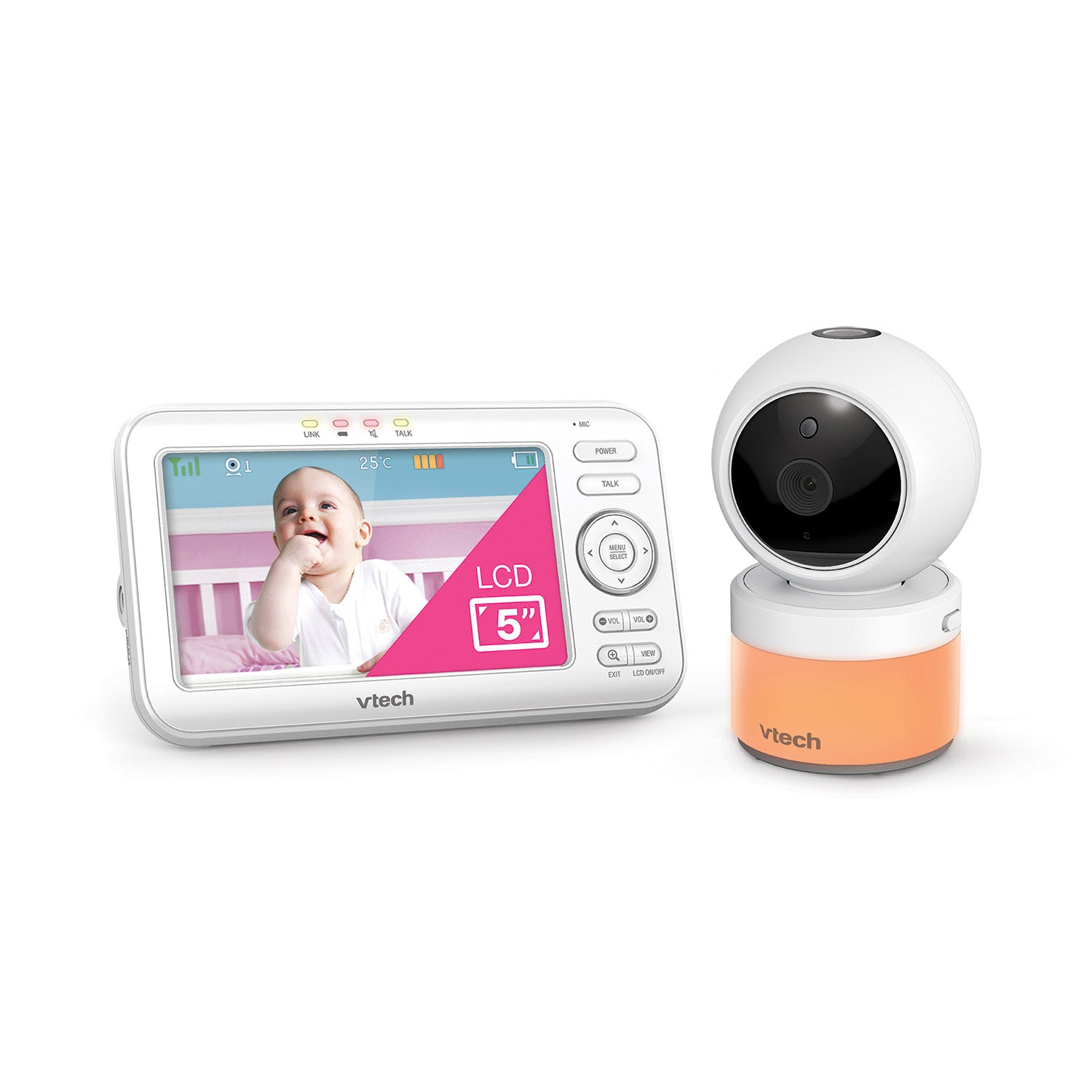 VTech VM5463 5" Digital Video Baby Monitor Baby Monitors VTech   