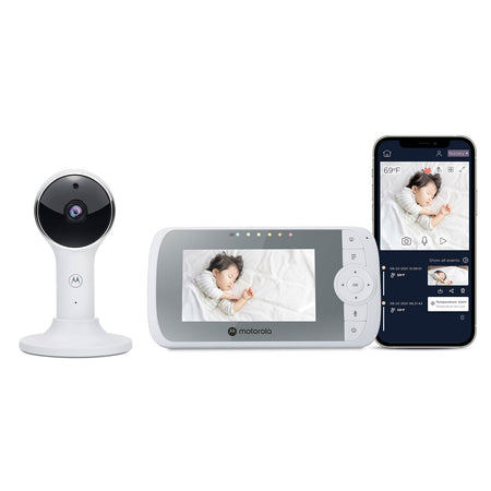 Motorola VM64 4.3” Full HD Wi-Fi Video Baby Monitor Baby Monitors Motorola   