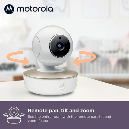 Motorola VM855 5.0" Portable Wifi Video Baby Monitor Baby Monitors Motorola   