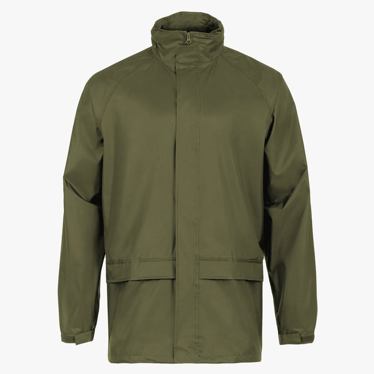 Highlander Men's Stormguard Waterproof Jacket | Olive Green Clothing Highlander