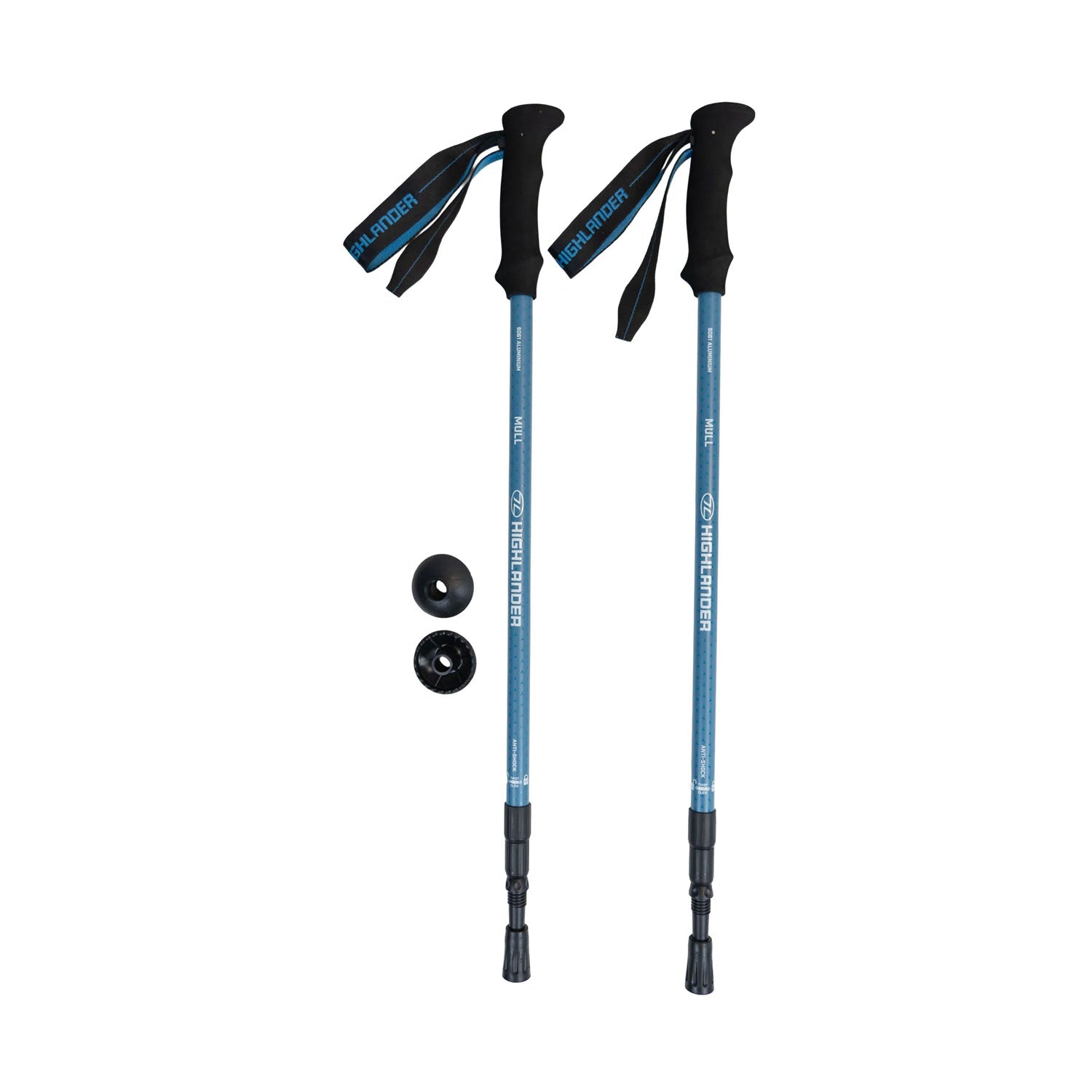 Highlander Mull Walking Poles (Pair) Camping Accessories Highlander